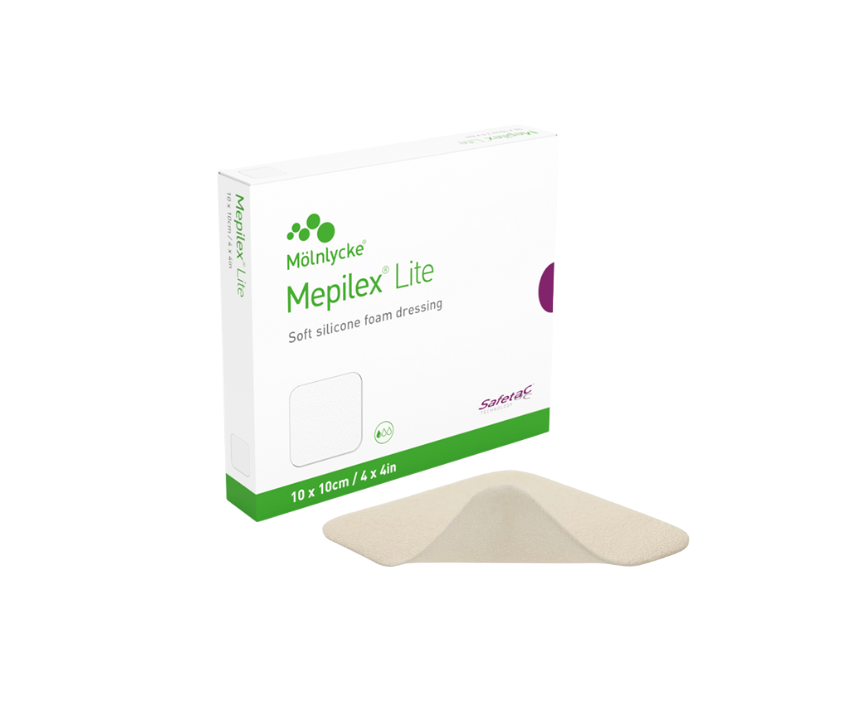 Mepilex Lite skumförband 10x10cm 5st/fp