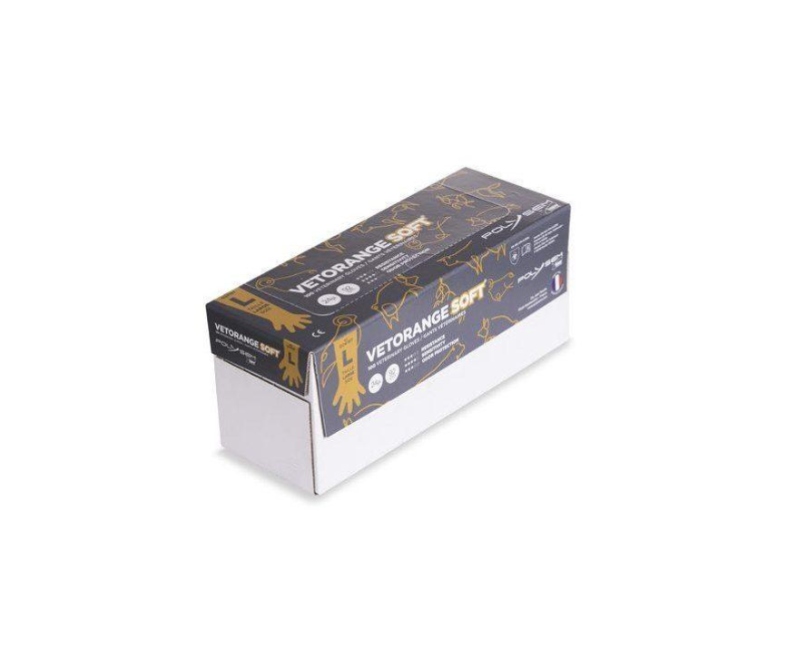 Rektalhandske Vetorange Soft /100st