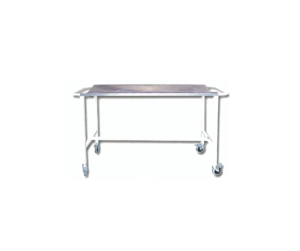 Bårvagn rostfri fast höjd