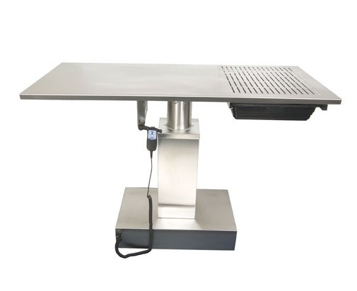 Undersökningsbord med dentalplatta