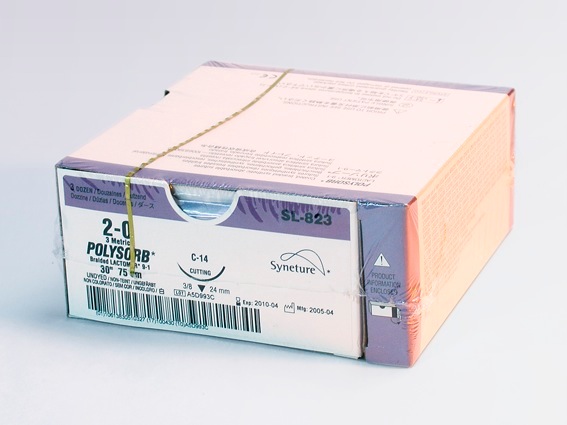 Polysorb 8-0 sutur SE14-8 30cm L-2748K /1dz