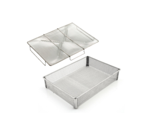 Instrumentkorg finmaskig med lock