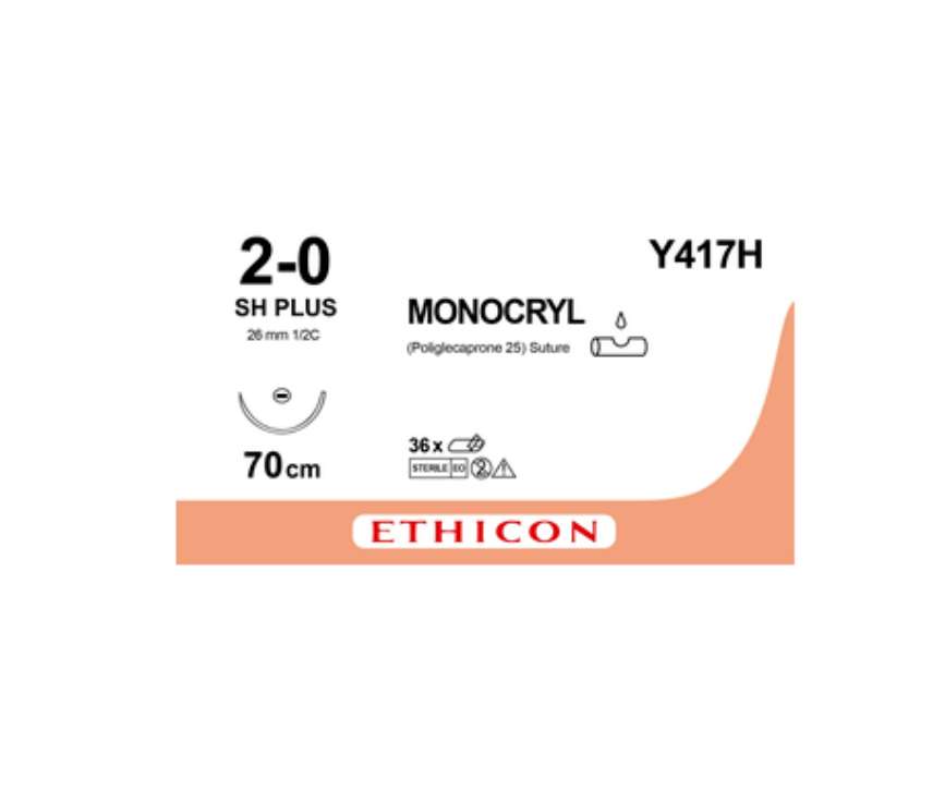 Monocryl 2-0 sutur
