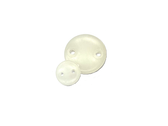 Kirurgisk knapp nylon /st