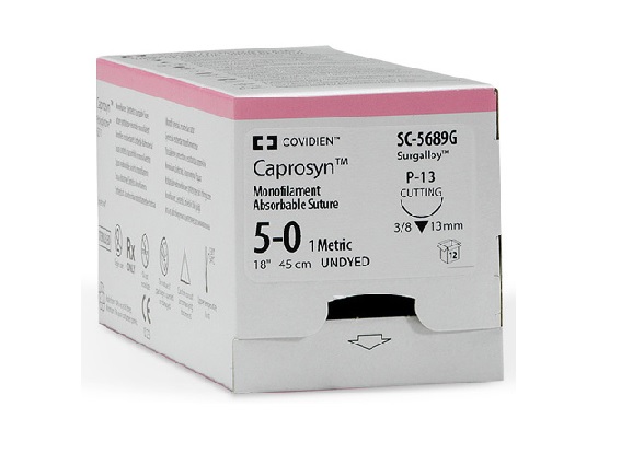 Caprosyn 4-0 sutur P13 45cm SC-5590G /12st
