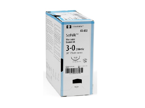 Sofsilk 2-0 sutur C13 75cm SS-655 /3dz