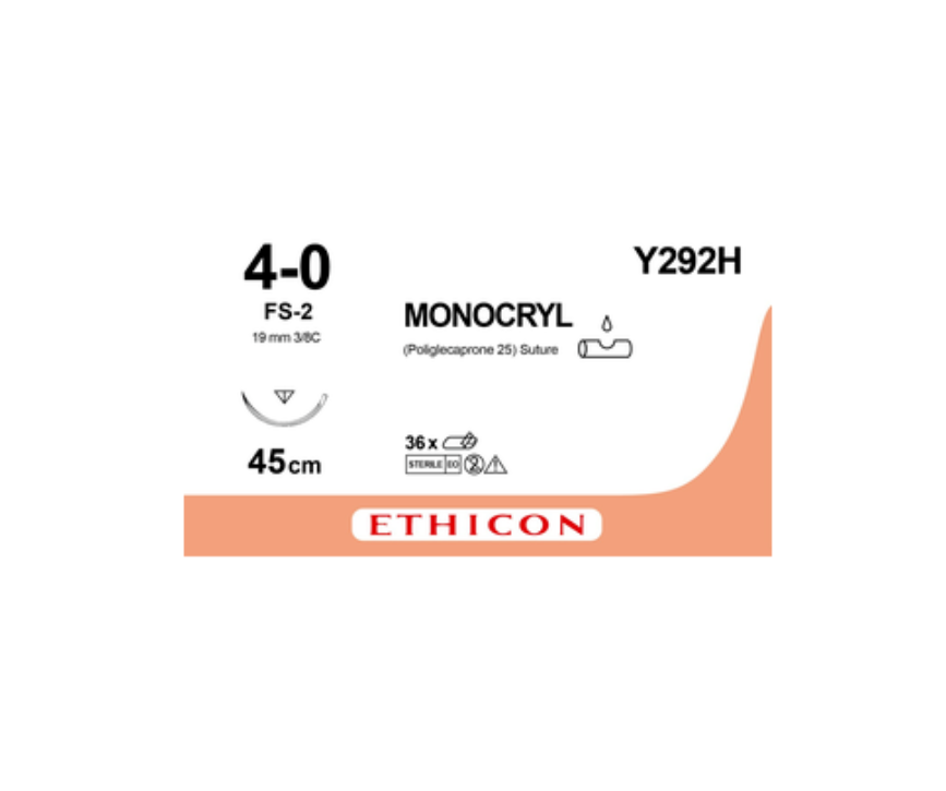 Monocryl 4-0 sutur