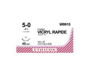 Vicryl Rapide 5-0 sutur 2xGS-9 45cm W9915 /1dz