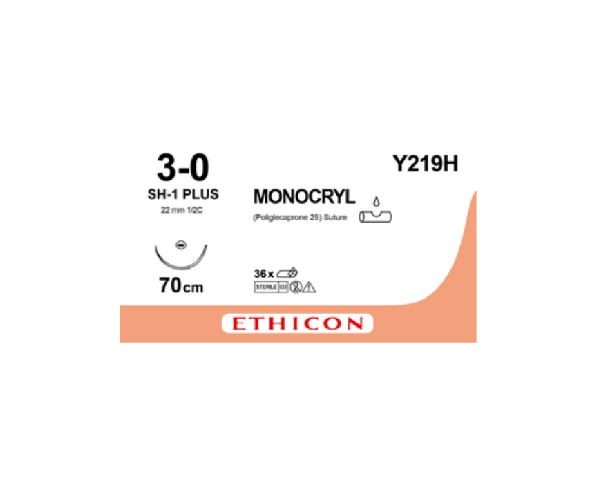 Monocryl 3-0 sutur