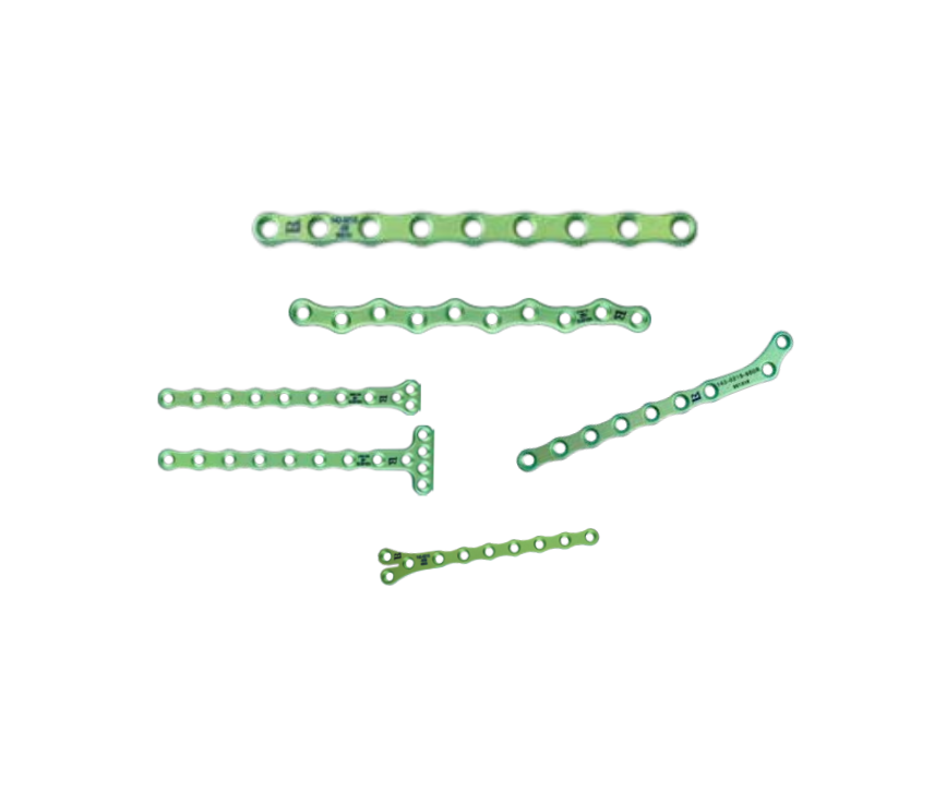 LeiLox Locking platta klippbar titanium