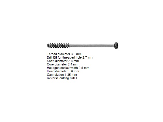 Cannulated Screw Ø 3.5mm