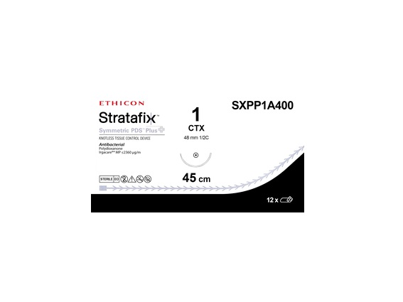 Stratafix 1 sutur 45cm , CTX nål /12st