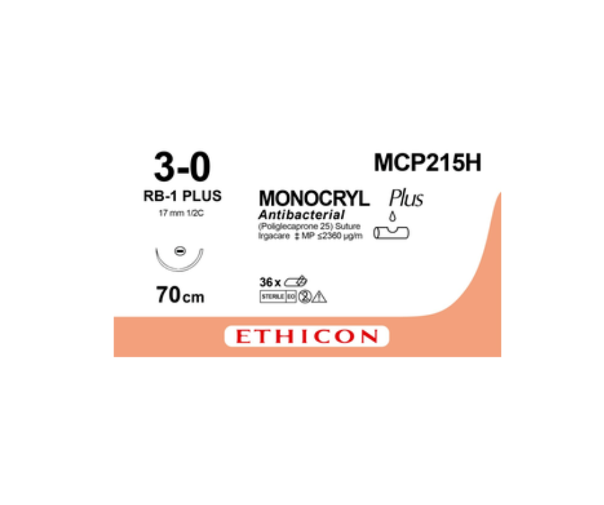 Monocryl Plus 3-0 sutur