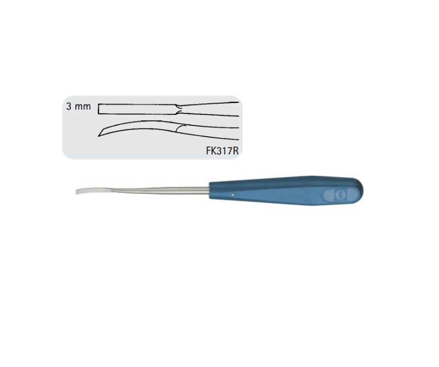 Rasp böjd 18,5cm (3mm)