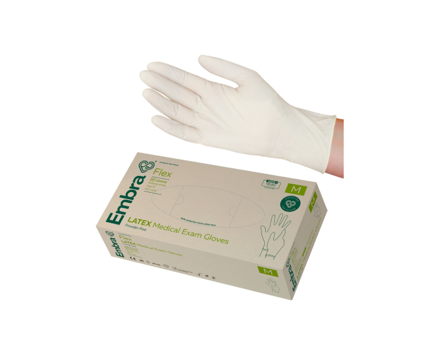 Embra latexhandskar (flex)