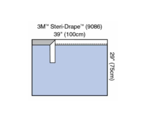 Steri-Drape op-handduk 76x100cm /40st