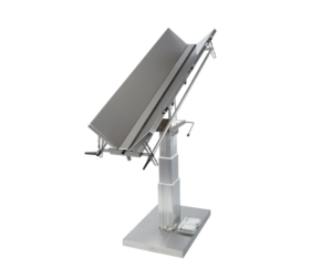 Vetinox operationsbord V-top, rostfritt, tilt