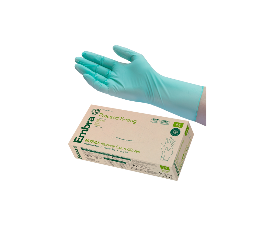 Embra nitrilhandskar (proceed X-long)