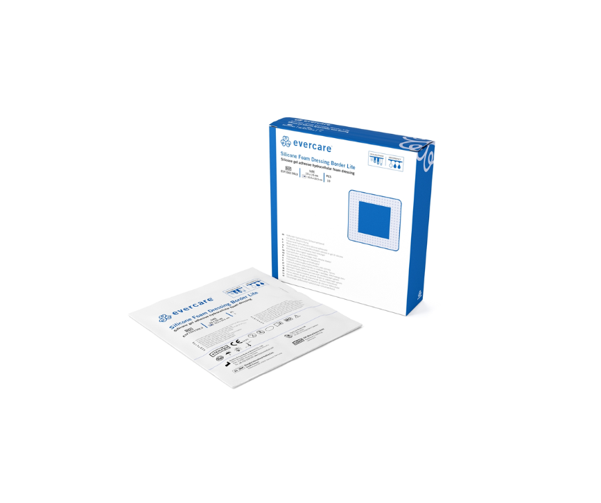 Evercare silikon skumförband Border Lite