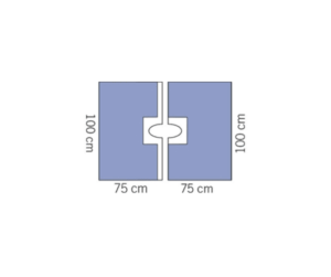 Evercare Op-duk hål, 2-delad