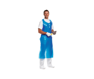 Worksafe Förkläde PE blått /50st