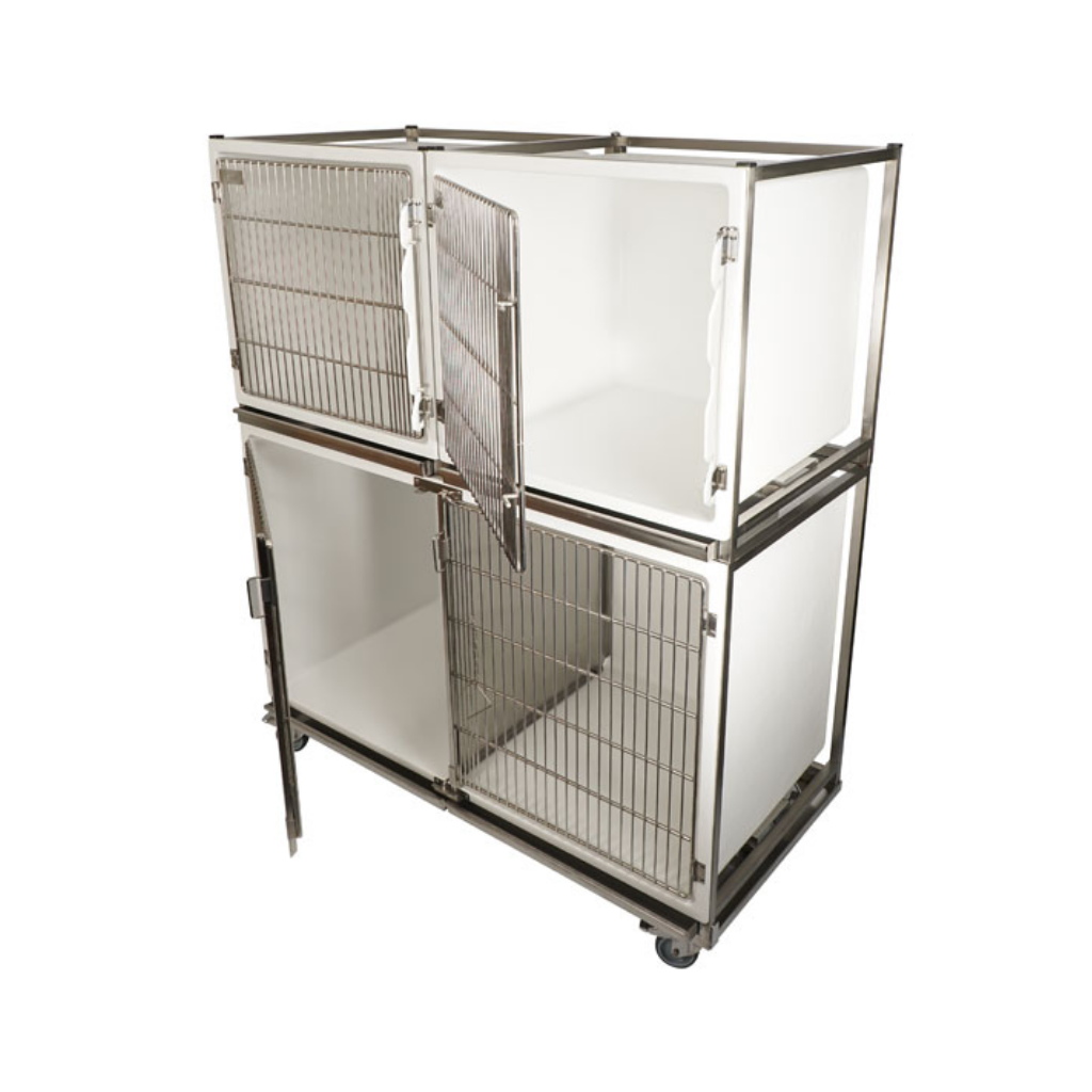 Klinikbur set polyester (1C+1B-dubbel) galler