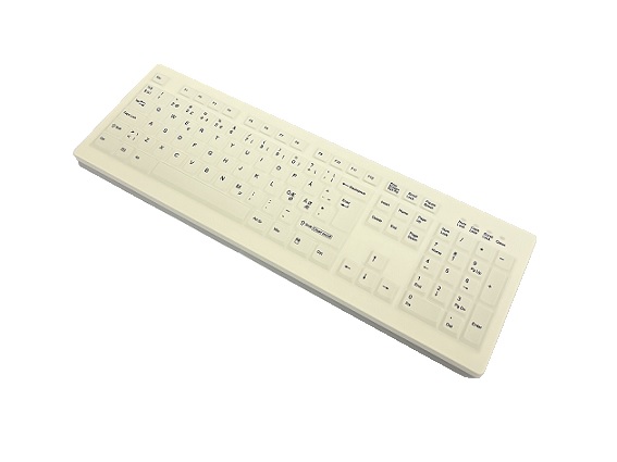 Tangentbord flat Silicone IP65