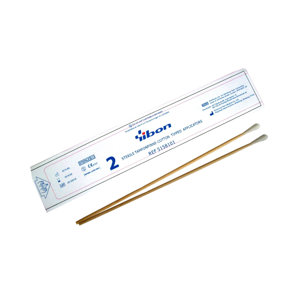 Öronpinnar sterila 2-pack /100st