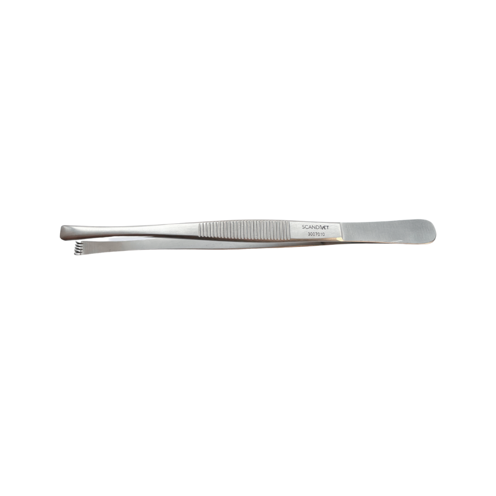 Scandivet Kirurgisk pincett Adlercreutz 4x5hak 15cm