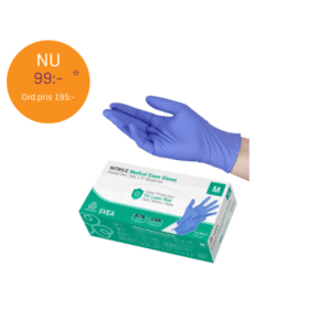Evercare nitrilhandskar (svea)