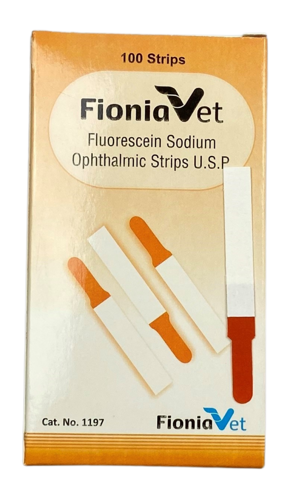 Fluorescein testremsor /100st