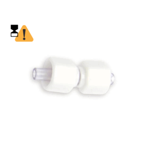 Biflux koppling med luer-lock, hane-hane /st