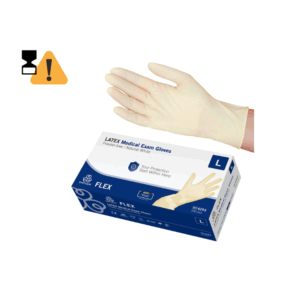 Evercare Latex handskar strl L /100st