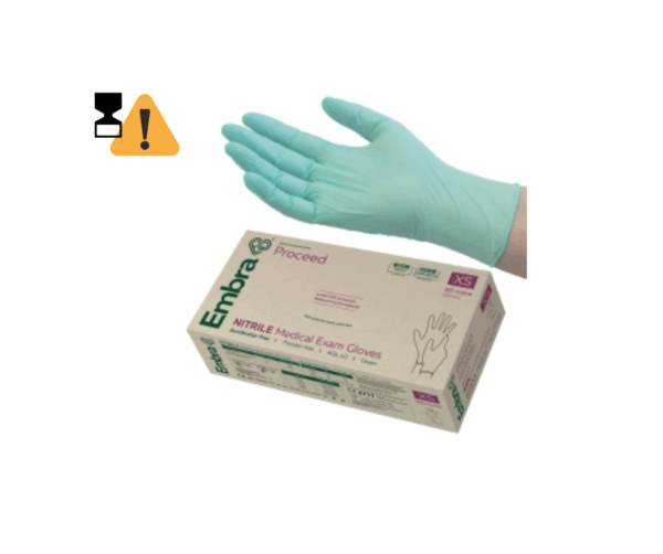 Nitrilhandskar Embra Proceed XS /200st